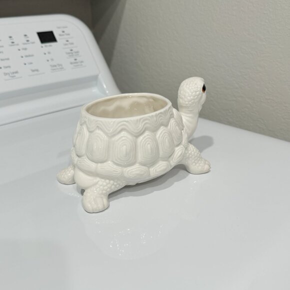 MCM Fitz & Floyd Turtle Planter - Picture 9 of 16